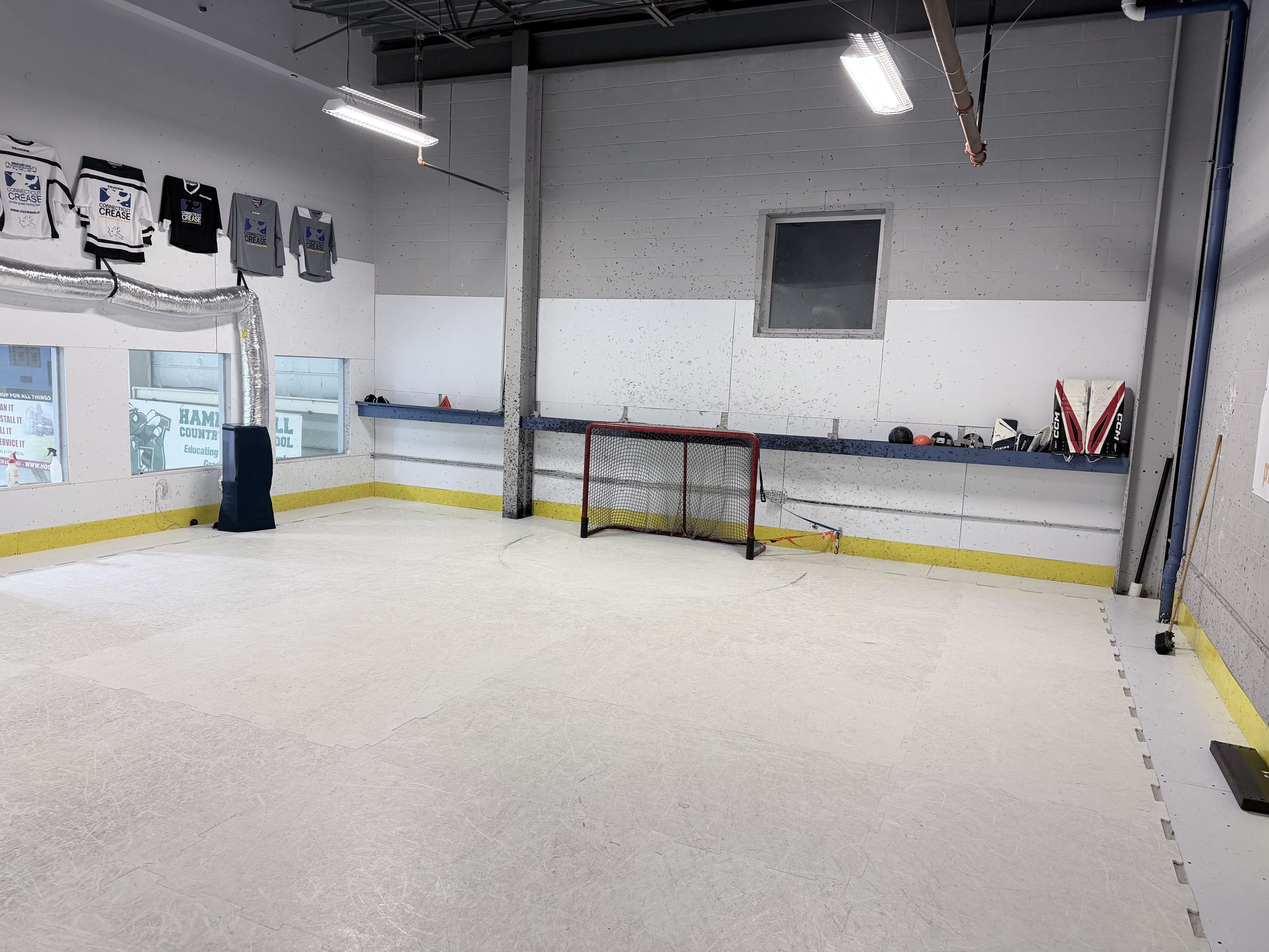 Connecticut Crease synthetic ice facility